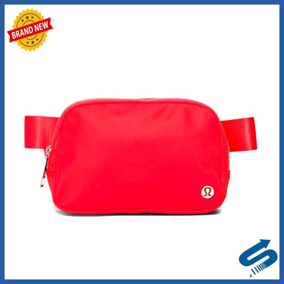 1L Water-Repellent Belt Bag with Multiple Pockets for Essentials
